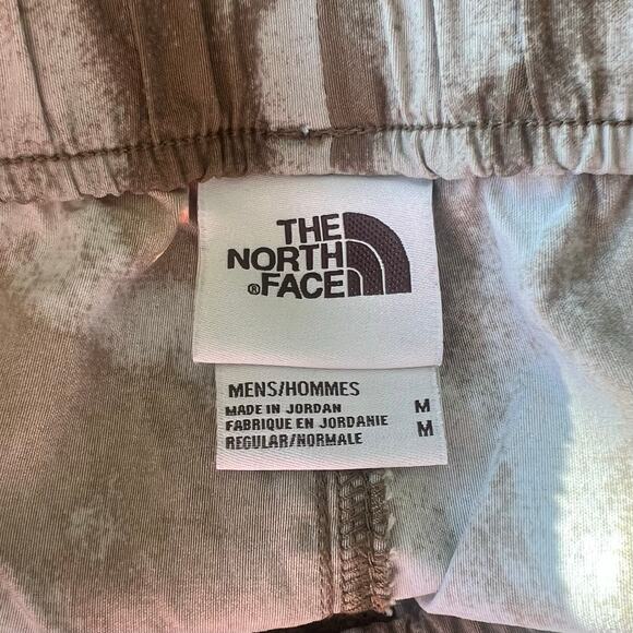 The North Face Men’s Class V Belted Shorts Brown Tie Die 5 in M EUC - Picture 6 of 7